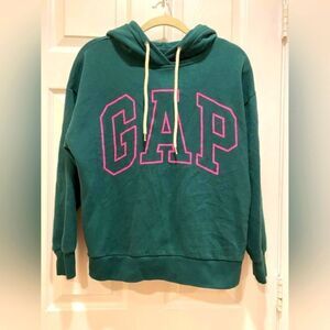 GAP Pink & Green Hoodie, sz S.